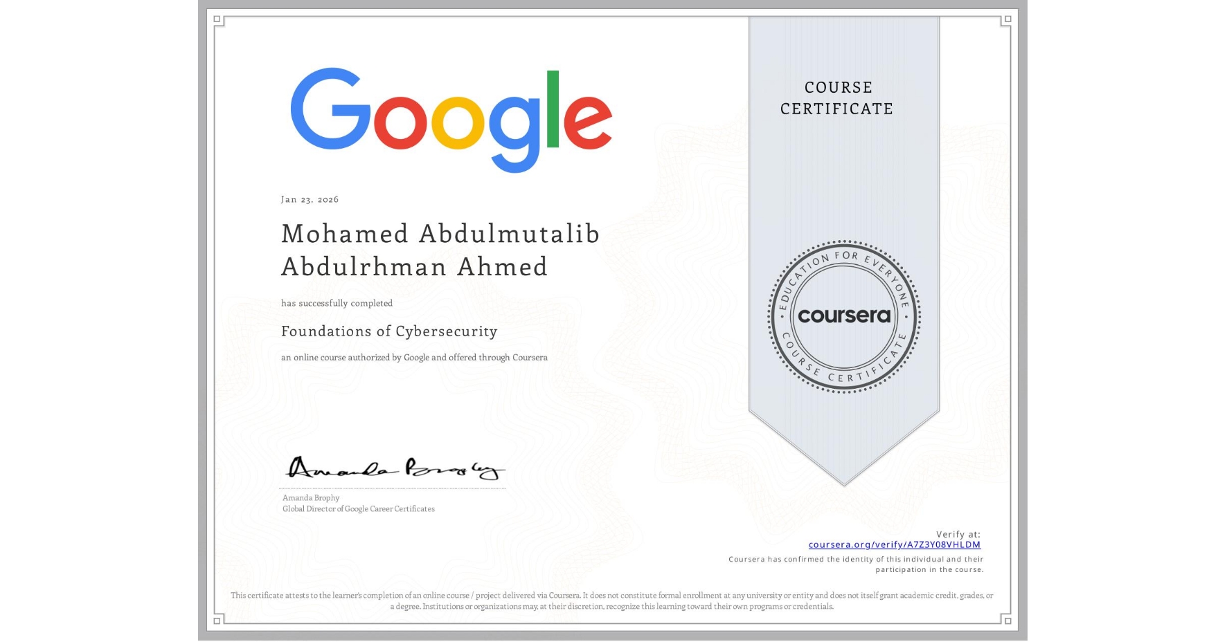 ML Certificate